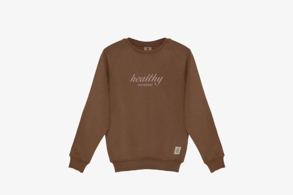 Unisex-Sweatshirt, braun